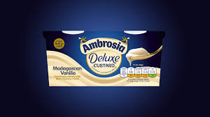 Ambrosia Deluxe Custard (Madagascan Vanilla) 220g
