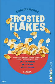 ASDA Bowls of Happiness Frosted Flakes 500g