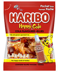 Haribo Happy- Cola (Cola Flavoured Jellies) 160g