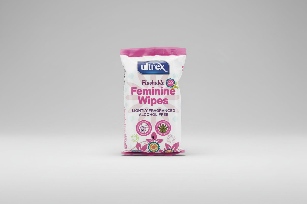 Ultrex Flushable Feminine Wipes