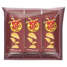 Pop-tastic Potato Crisps Barbecue 3 x 35g