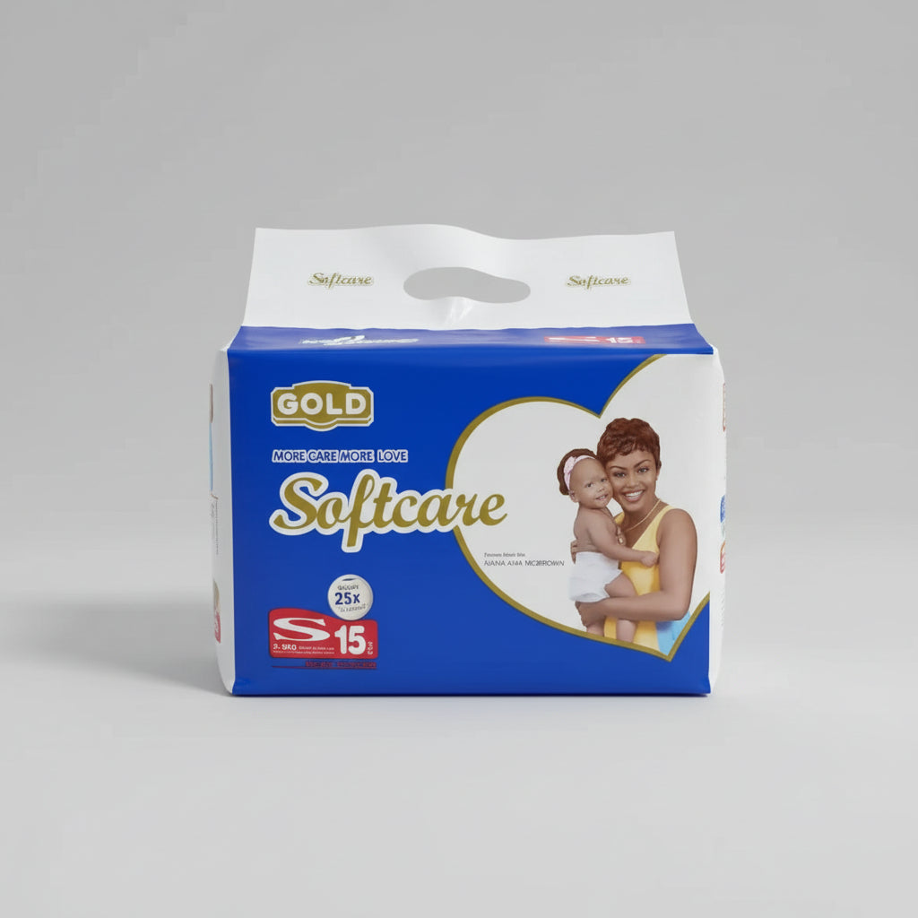 Softcare Gold S 3-8 kg 15pcs
