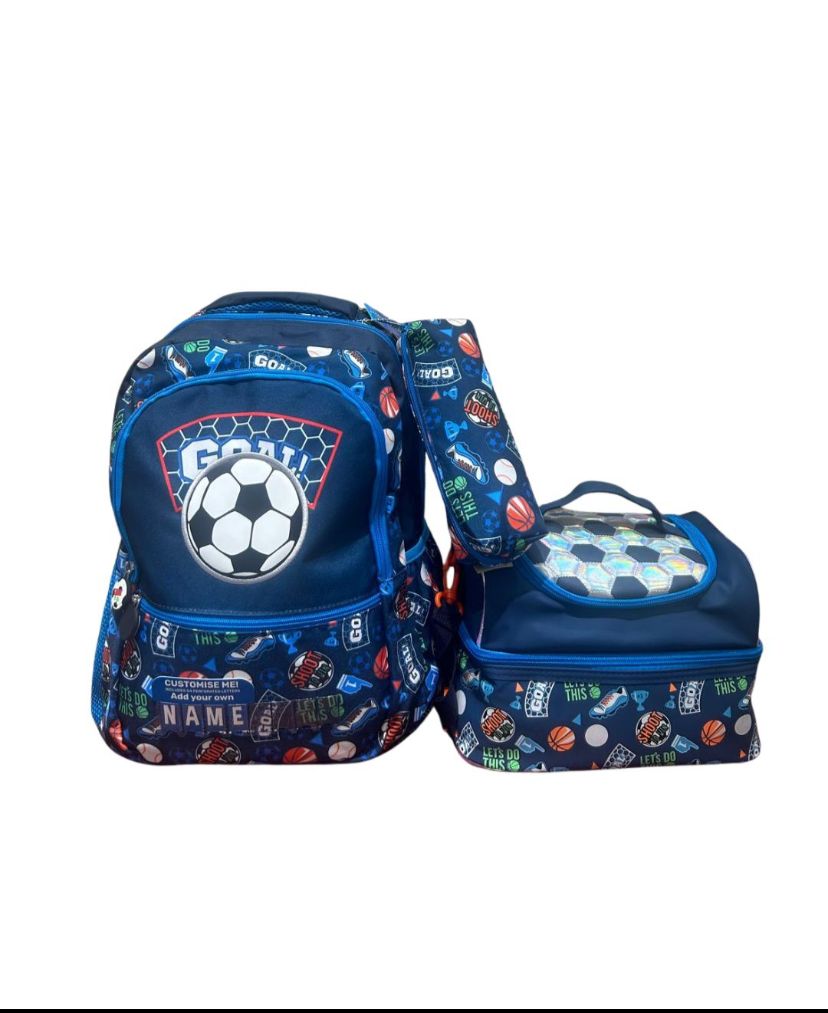 Vest Bag Set (Backpack, Lunch Bag, Pencil bag) – accessory item for kids