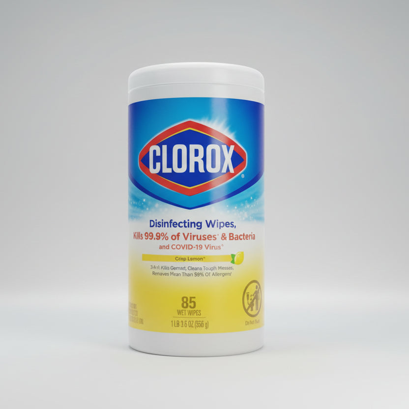 Clorox Disinfecting Crisp Lemon 85 Wet Wipes