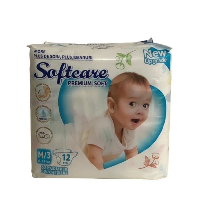 Softcare Premium Soft Hospital Pack 12pcs Medium
