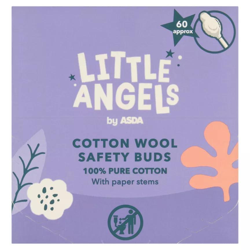Liitle Angels Cotton Wool Buds
