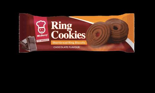 McBerry Ring Cookies Chocolate