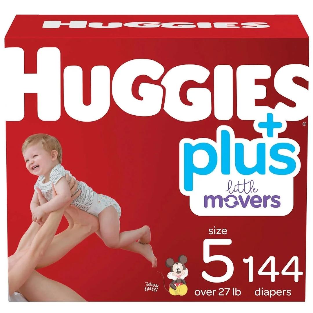 Huggies Plus Diapers Size 5