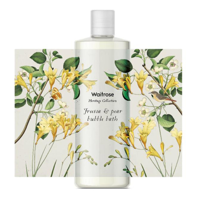 Waitrose heritage collection (tree and pear bubble bath) 500 ml