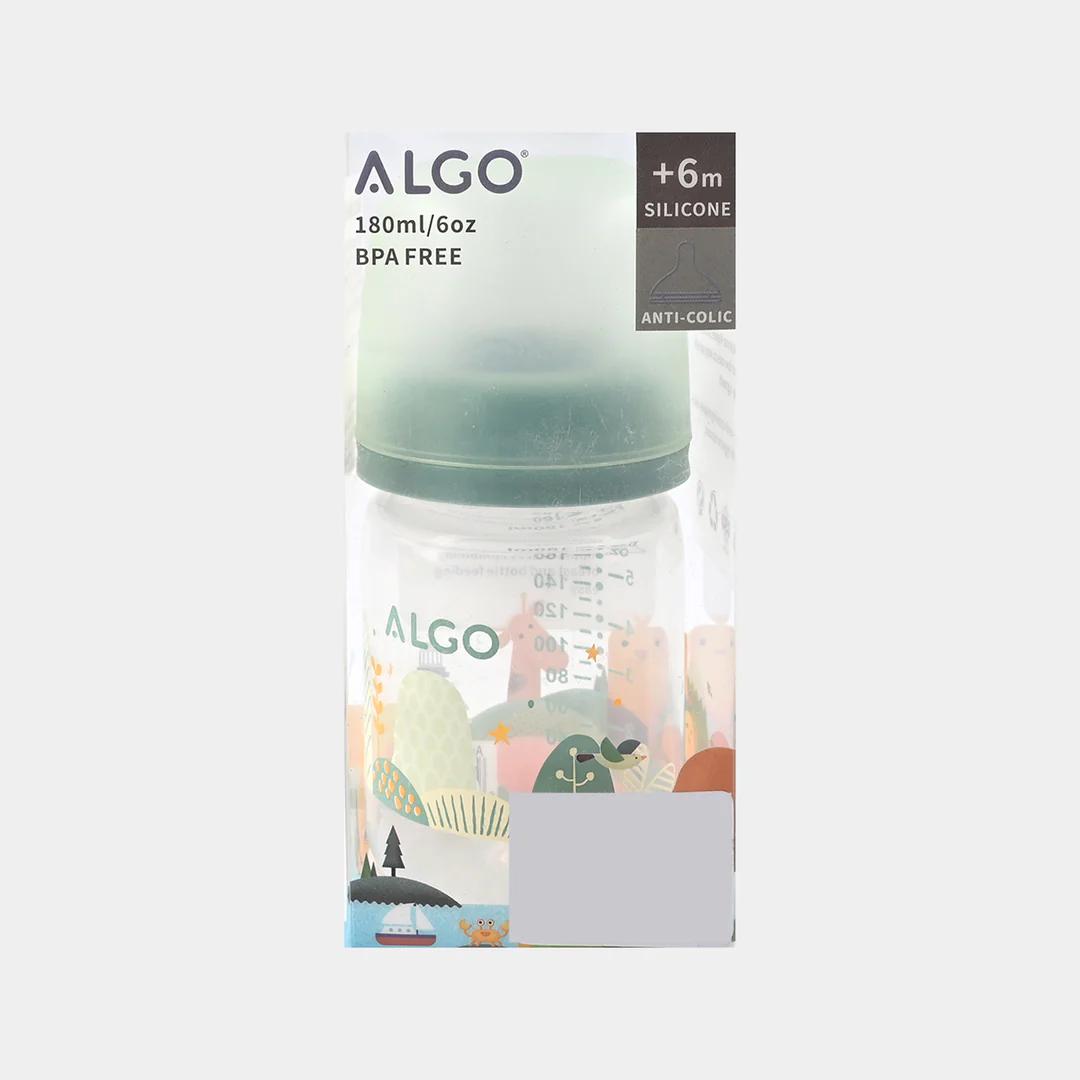 Algo Anti-Colic BPA Free Feeding Bottle 180ml +6m