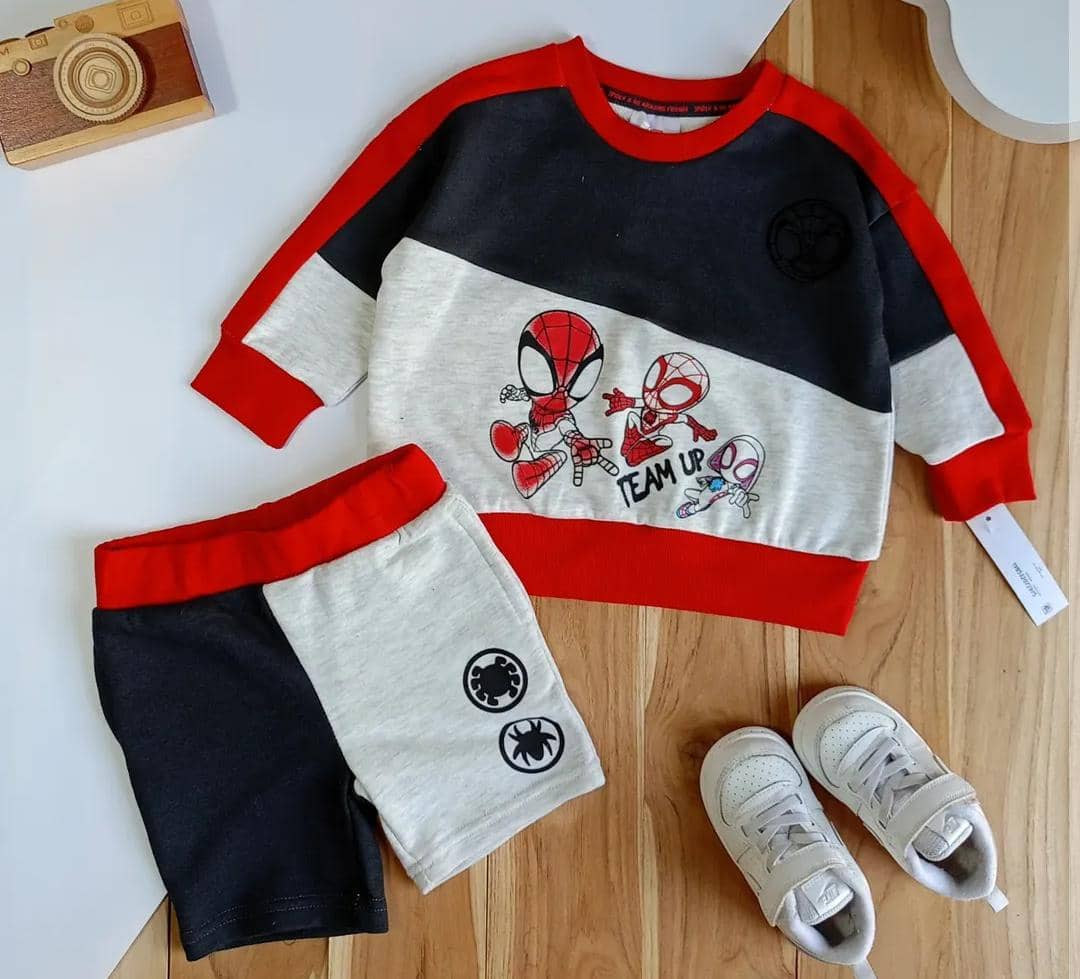 Marvel Spidey Amazing Friends 2 piece (Long Sleeve Kids Clothing)