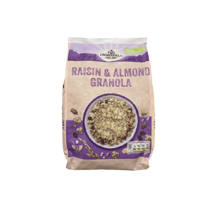 Crownfield Raisin & Almond Granola 1kg