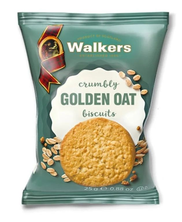Walkers Crumbly Golden Oat Biscuit 25g