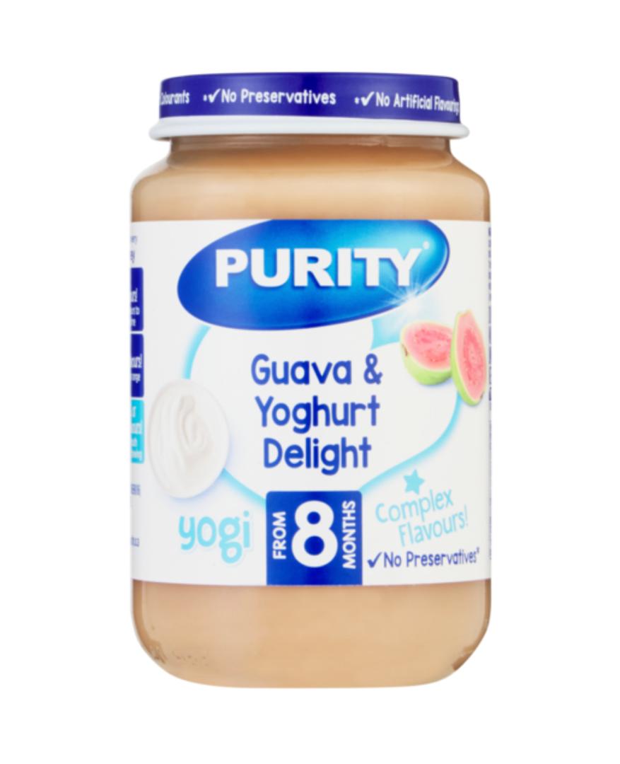 Purity Medium Guava and Yogurt Delight (200ml x 6) pack
