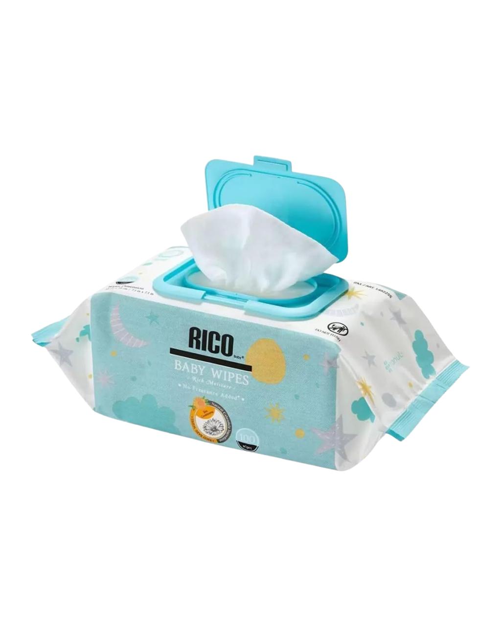 Rico Baby Wipes (80) (Single pk)