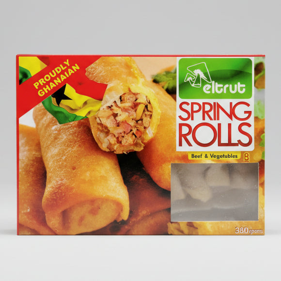 Eltrut Spring Rolls Beef & Vegetables 380g