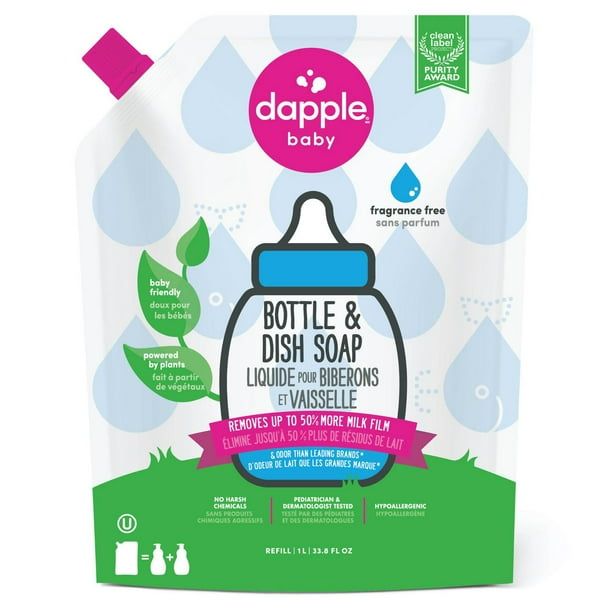 Dapple baby bottle dish soap 1l Single – hygiene and toiletries product image