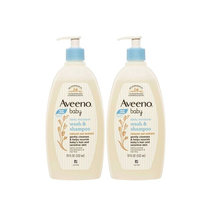Aveeno Kids Sensistive Skin Face & Body Wash with Oat Extract 532ml – hygiene and toiletries product image