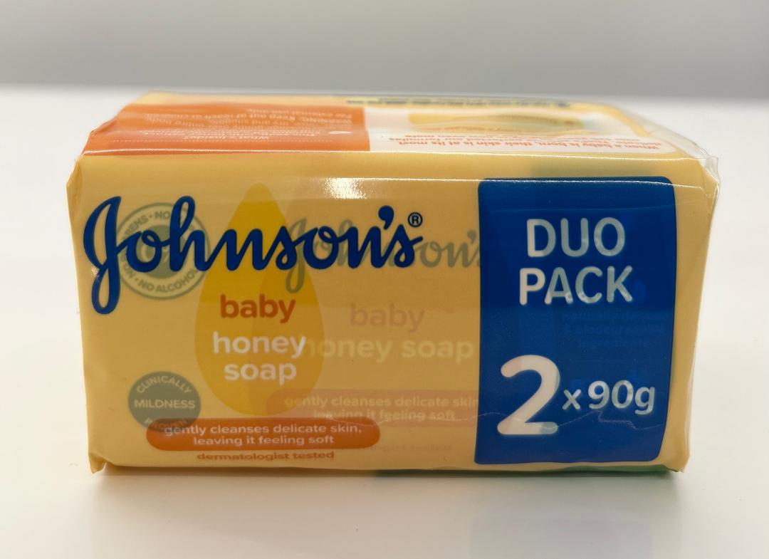 Johnsons Honey Bar Soap (2 x 90g) Single – hygiene and toiletries product image