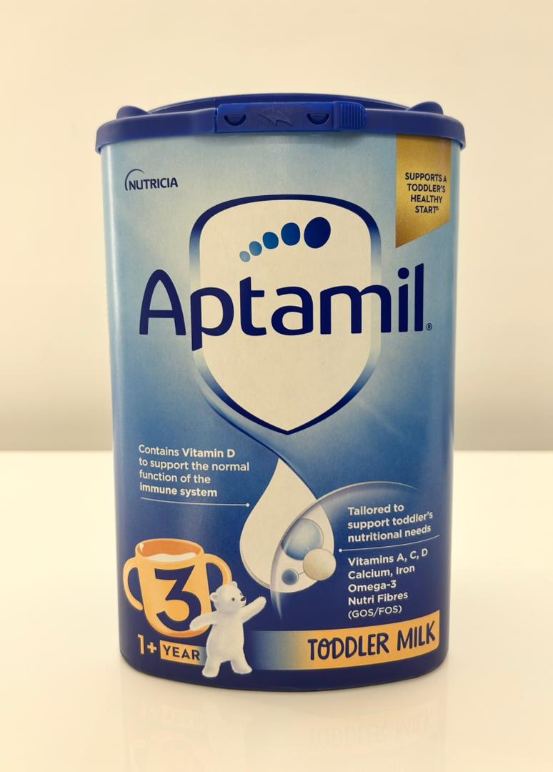 Aptamil 3 (800g) UK single packaging - available at Beks Ghana