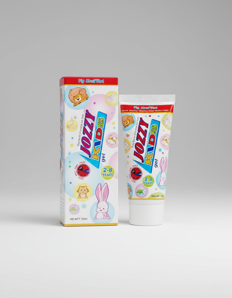 Jozzy Kids Brush with Toothpaste pack single product photo – Buy online at Beks Ghana