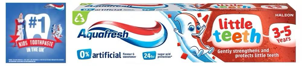 Aqua Fresh Little Teeth 1 Pack (50ml) Single product photo – Buy online at Beks Ghana
