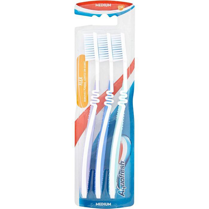 Aqua Fresh toothbrush ( set of 3) Single product photo – Buy online at Beks Ghana