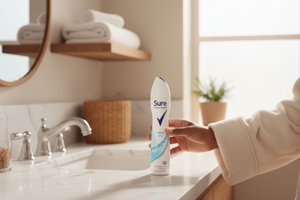 Sure motion sense cotton dry 250 ml Single