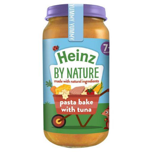Heinz diner Pasta Baked Tuna 7m+ (200g×6) Pack packaging - available at Beks Ghana