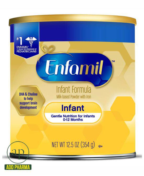 Enfamil Infant Formula 354g (Singles) packaging - available at Beks Ghana