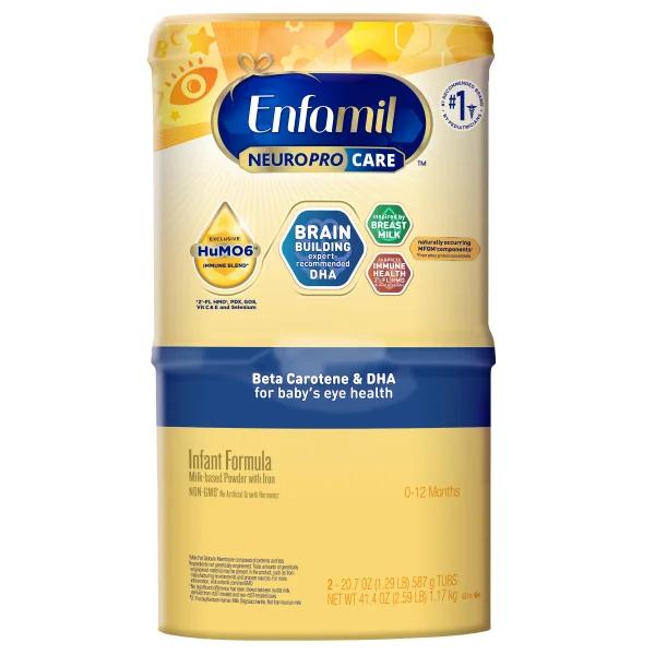 Enfamil Neuro Pro 587g x2 (Twin Pack) packaging - available at Beks Ghana