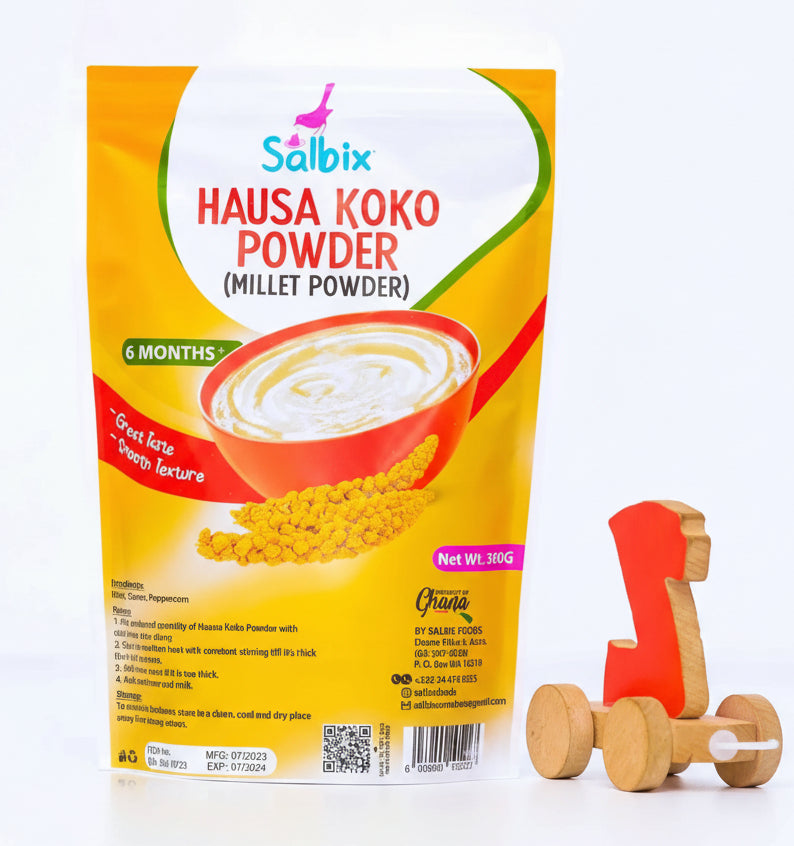 Salbix hausa koko powder (Millet powder) 300g Single packaging - available at Beks Ghana