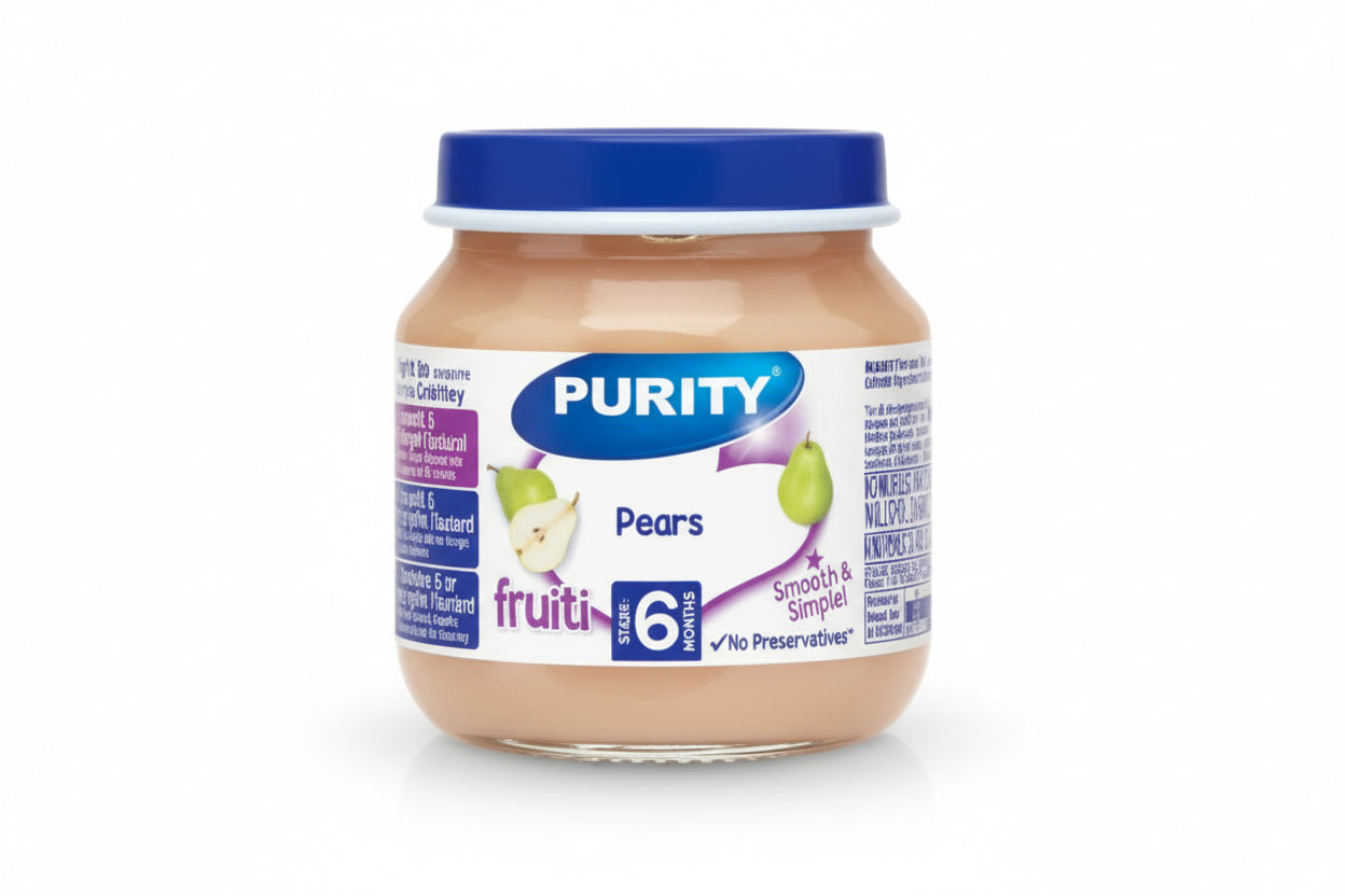 Purity Small pears Tray (125ml ×6×4) packaging - available at Beks Ghana