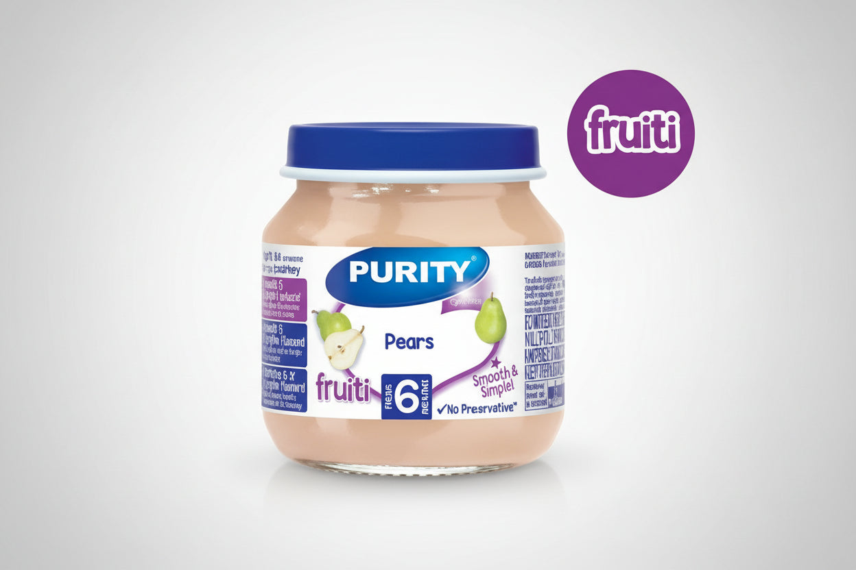 Purity Small pears pack (125ml ×6)