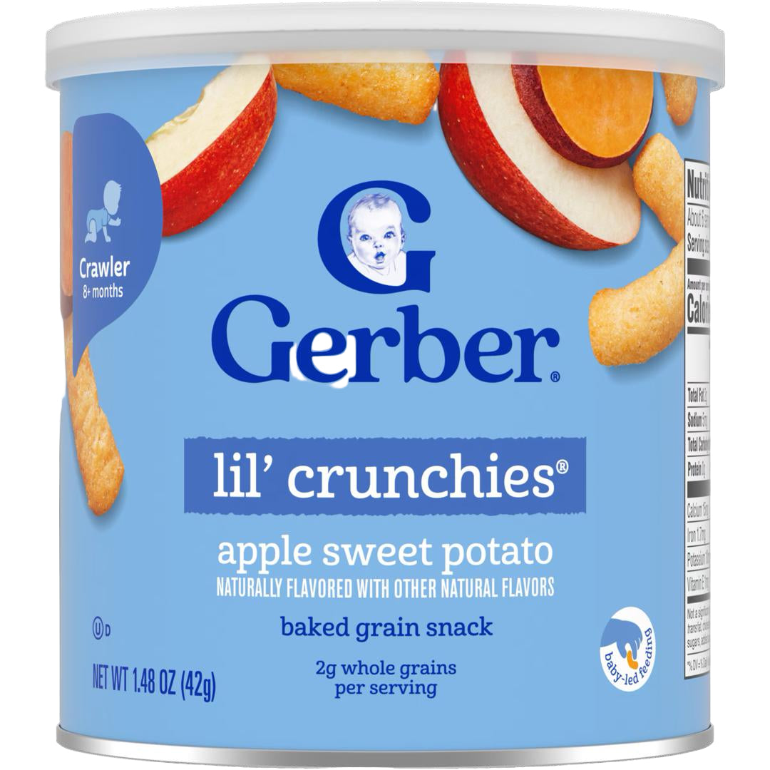 Lil crunchies Apple Sweet Potato Single packaging - available at Beks Ghana