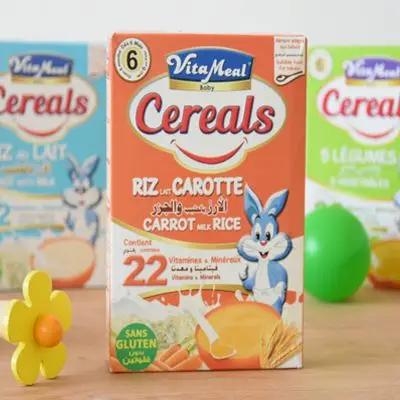 Vita Meal Carrot Milk Rice(200g) Single packaging - available at Beks Ghana
