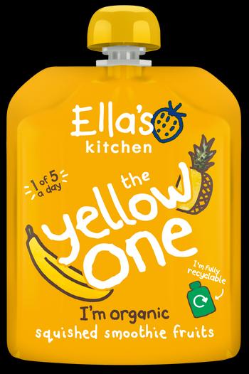 Ella's Kitchen Yellow packaging - available at Beks Ghana