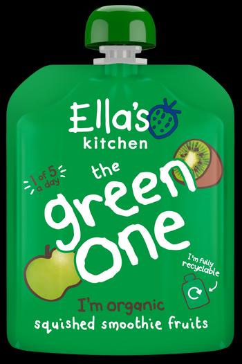Ella's Kitchen ( Green) packaging - available at Beks Ghana