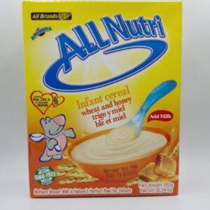 All Nutri Wheat and honey packaging - available at Beks Ghana