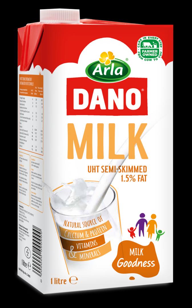 Dano Milk Semi- Skimmed 1L product photo – Buy online at Beks Ghana