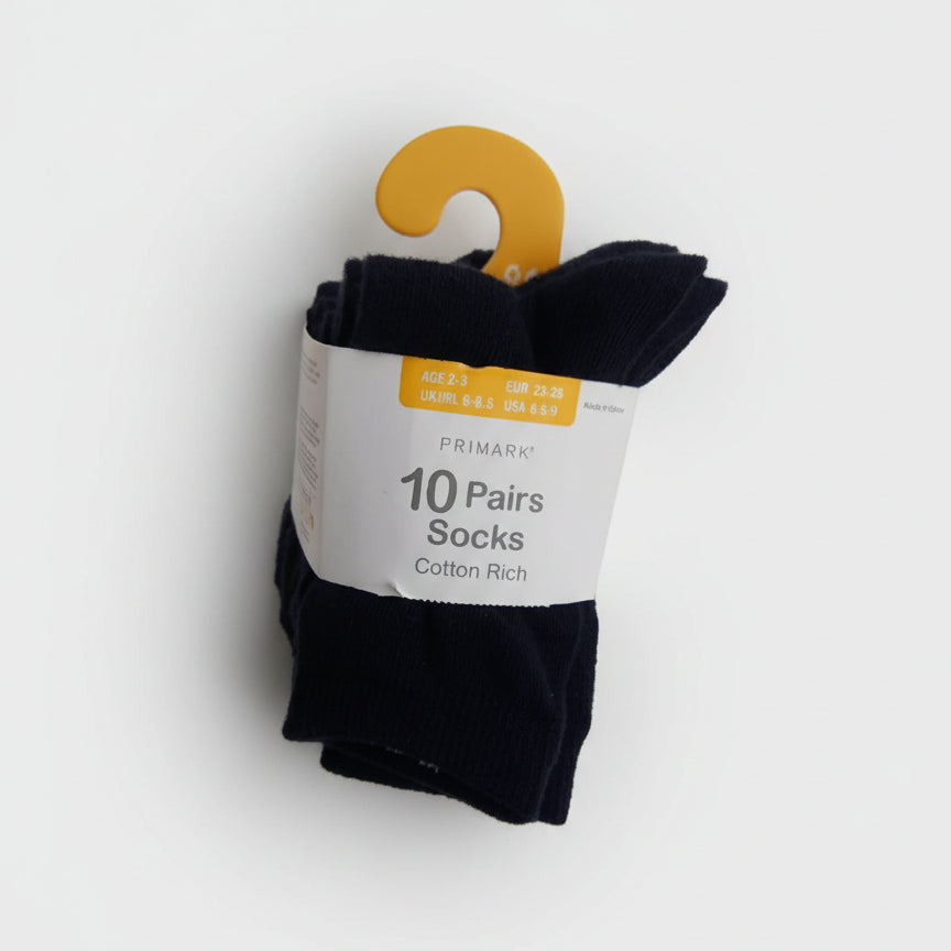 Primark 10 socks 2-3 yrs