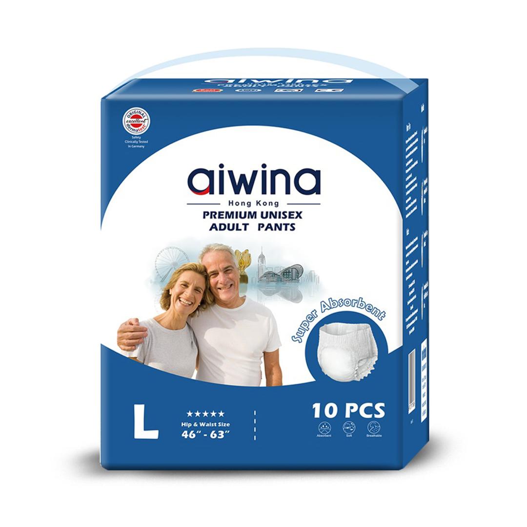 Aiwina Adult Diapers 10pcs L – diaper product photo at Beks Ghana