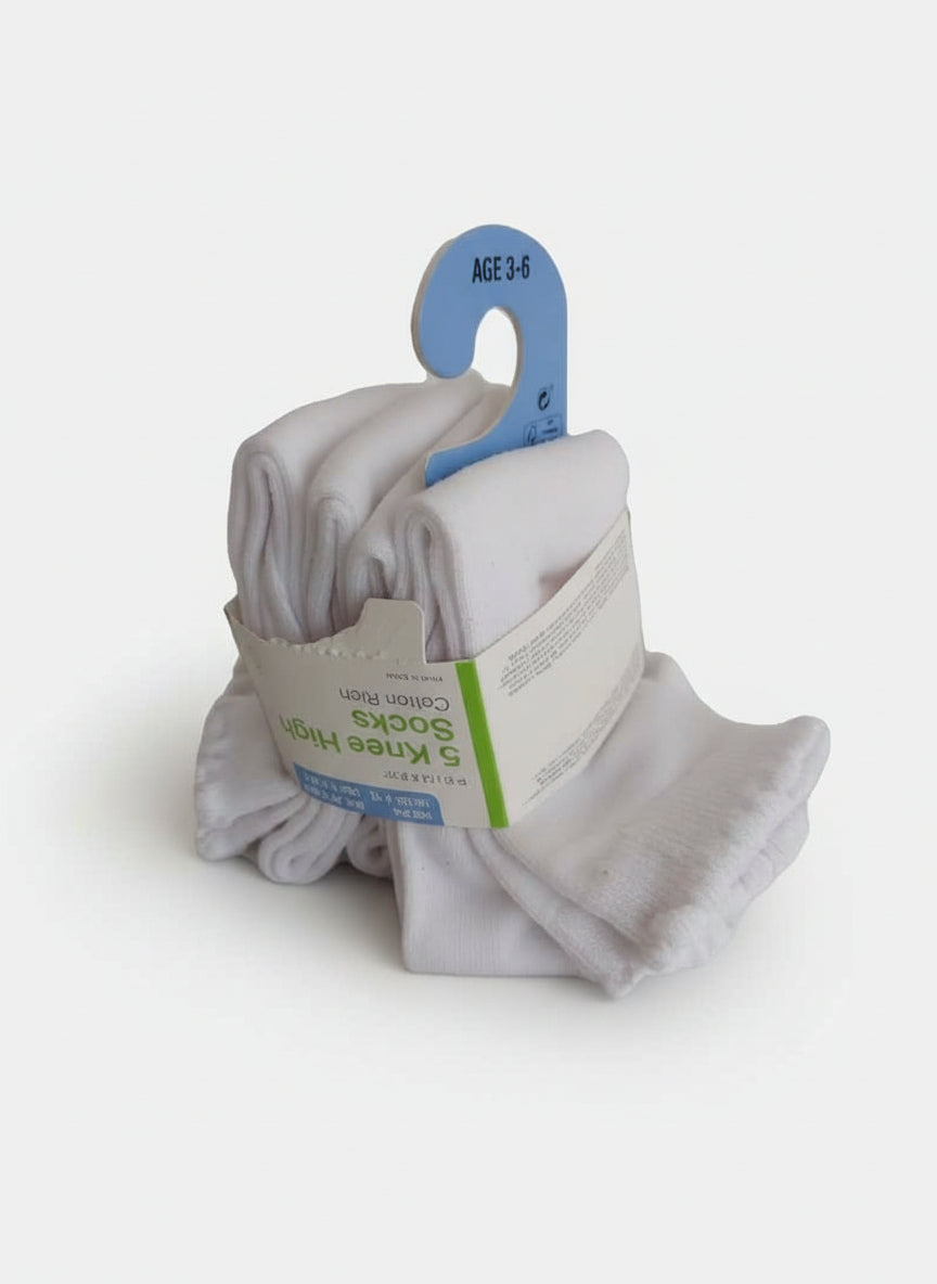 Primark 5 knee High Socks – accessory item for kids
