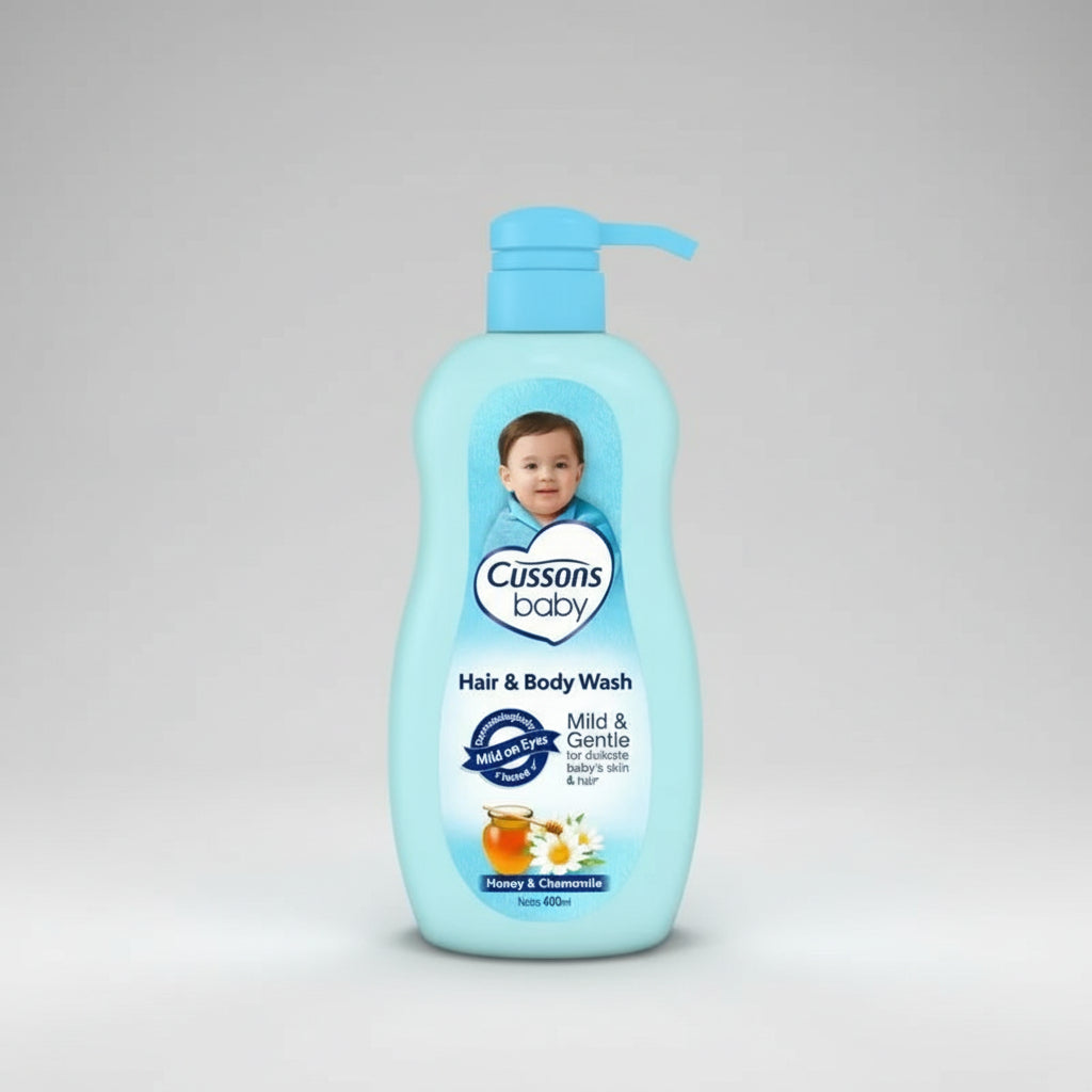 Cussons baby Hair & Body Wash Mild & Gentle 300ml – hygiene and toiletries product image