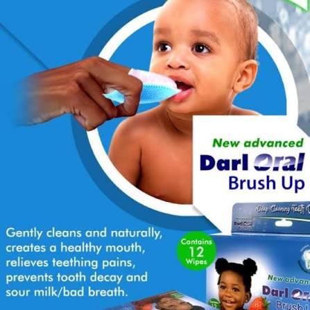 Darl Oral Brush Up 12 wipes – hygiene and toiletries product image