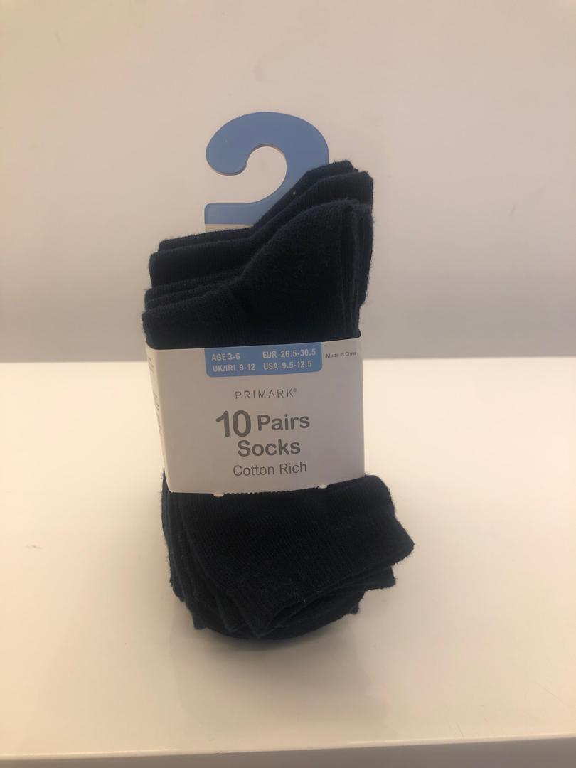 Primark 10 pair socks 3-6 yrs – accessory item for kids