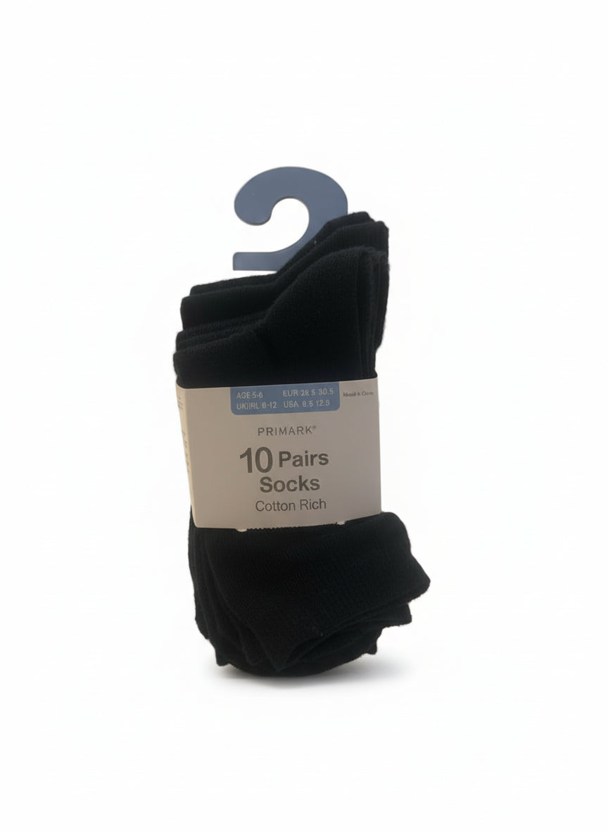 Primark 10 pair socks 3-6 yrs – accessory item for kids