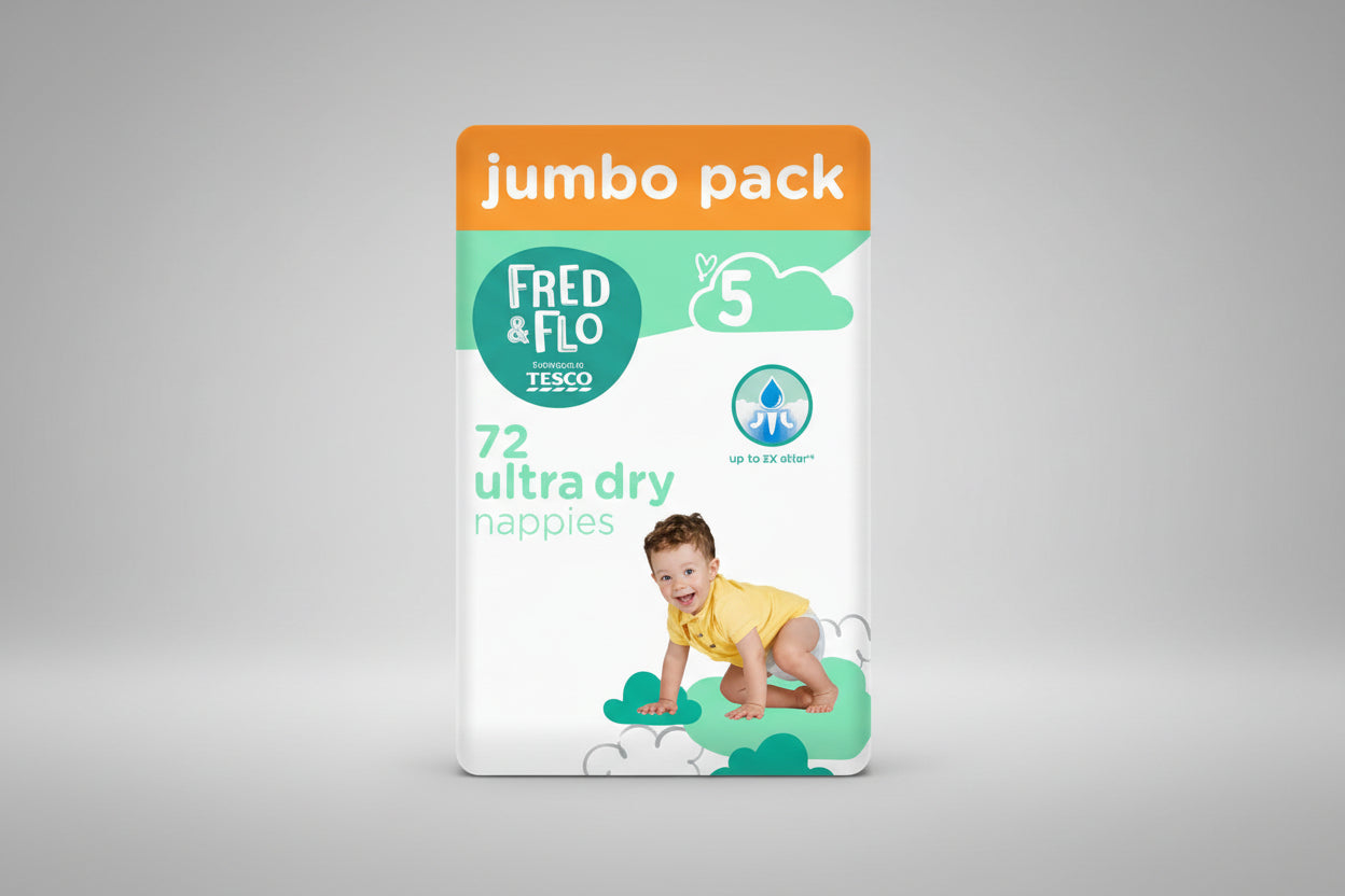 Fred & Flo Jumbo Pack Size 5 – product photo from Beks Ghana
