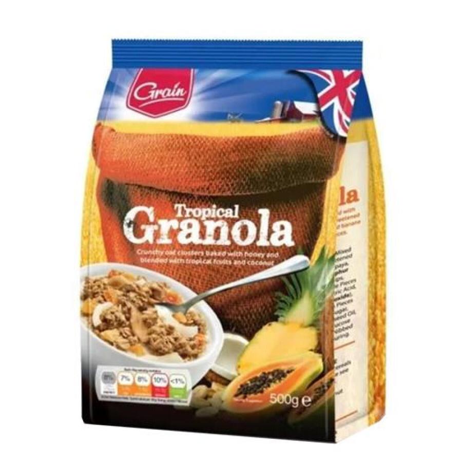Grain Tropical Granola 500g – product photo from Beks Ghana