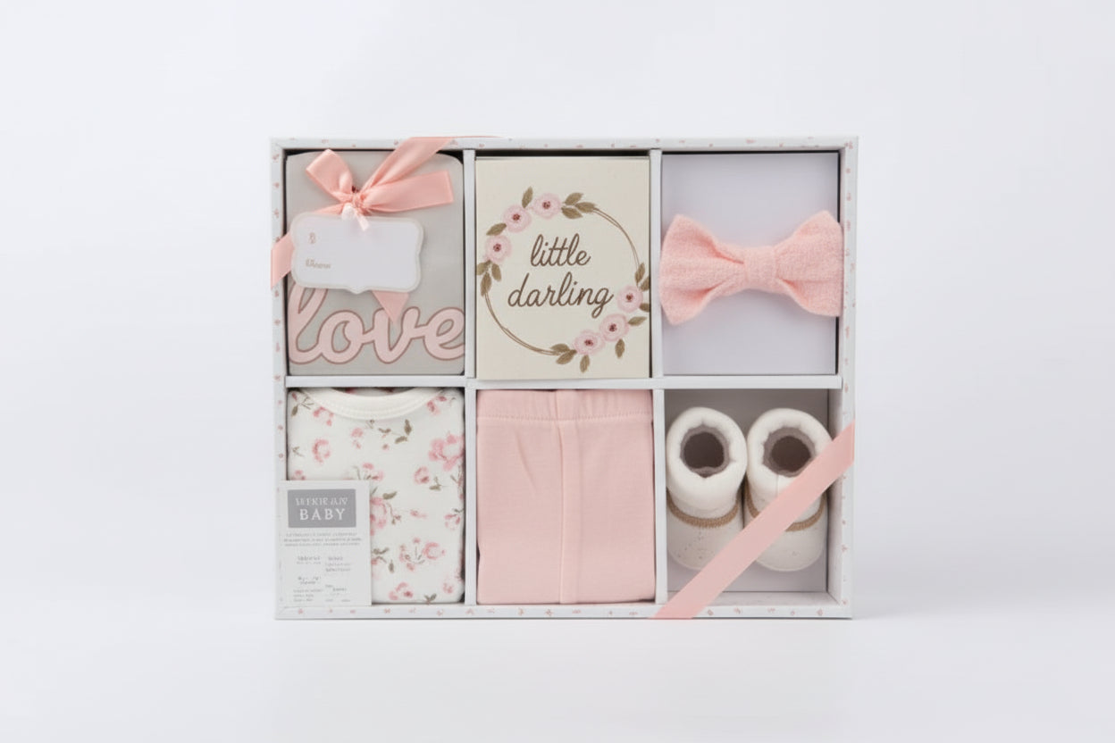 Hudson Baby 6piece Layette Set